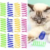 Luxiremi 12Pcs Cat Spring Toys,Cat Interactive Toy to Kill Time,Colorful