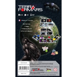 Japanime Games Terra Formars Dice Game, Multicolor