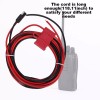 For Motorola Power Cable Cord for mobile Radio HKN4137A CDM750,