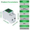 DEWIN Electricity Meter DIN Rail WiFi, Electricity Meter Smart DIN