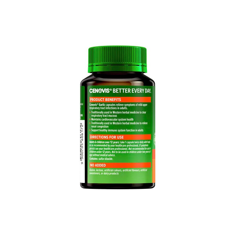 Cenovis Garlic Immune Support 100 Capsules