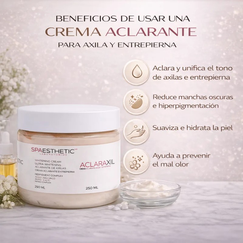 Aclaraxil Crema Aclarante Axila Entrepierna 240gr Neutra