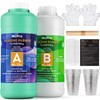 Nicpro 80 oz Silicone Mold Making Kit 20A, Platinum Liquid