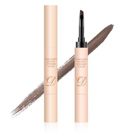 GECOMO Eyebrow Pencil Waterproof Long Lasting Eyebrow Definer Pen, Multipurpose Eyeliner Pen, Natural Matte Eyebrow Makeup 03# Taupe