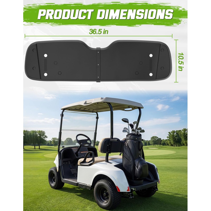 CYOOYC Seat Back Cap for EZGO RXV Valor 2025, Black