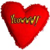 YEOWWW! Yeowww Hearrrt Attack Catnip Toy
