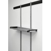 Rubbermaid FastTrack Rail Large Shelf Organization System, Holds up to
