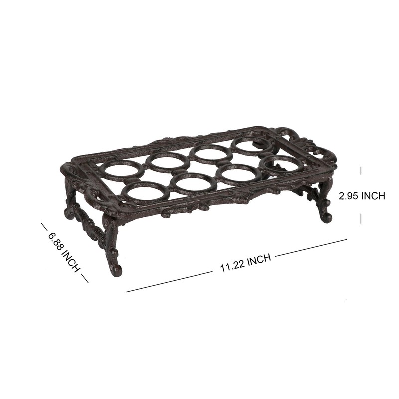 Cast Iron Egg Holder Rack