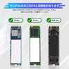 ELUTENG M.2 SSD USB Converter, Supports SATA NVME, USB3.1 10Gbps