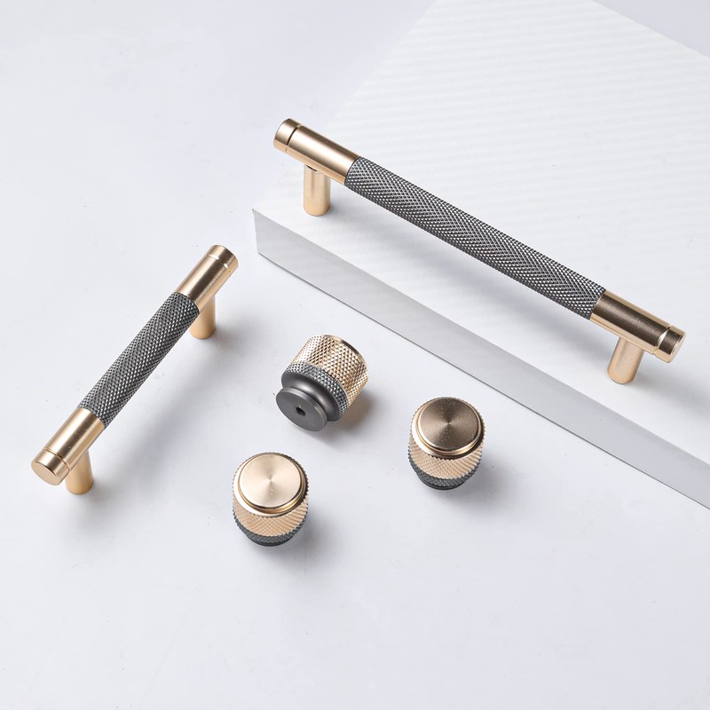 Gutuwellea Drawer Pull 12 Pack 5" Cabinet Handles Cabinet Pulls