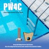 Pokin Pool Ladder Anchors Bronze Wedge Assembly, for Hanover Style