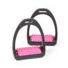 "COMPOSITI" REFLEX STIRRUPS HORSE EQUESTRIAN RIDING TACK [PURPLE] [ONE SIZE]