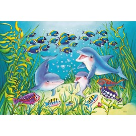 Ravensburger Kinderpuzzle 07625 - Auf dem Meeresgrund - 2 x 12 Teile