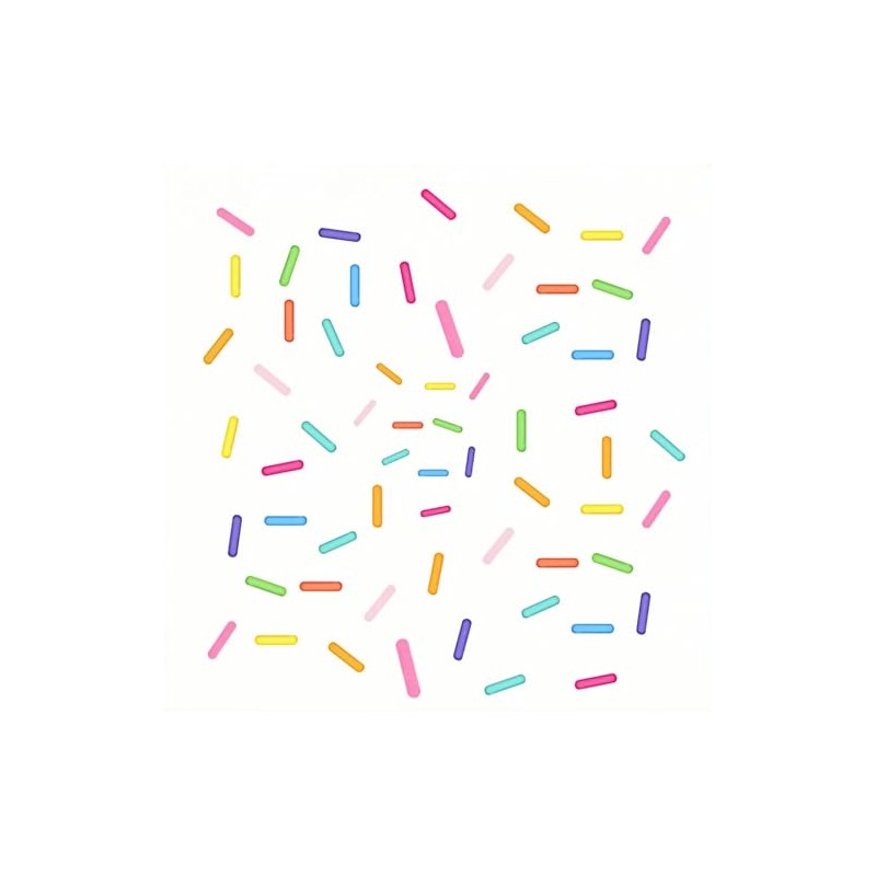 300PCS Confetti Wall Decals, Removable Peel and Stick Sprinkle Wall