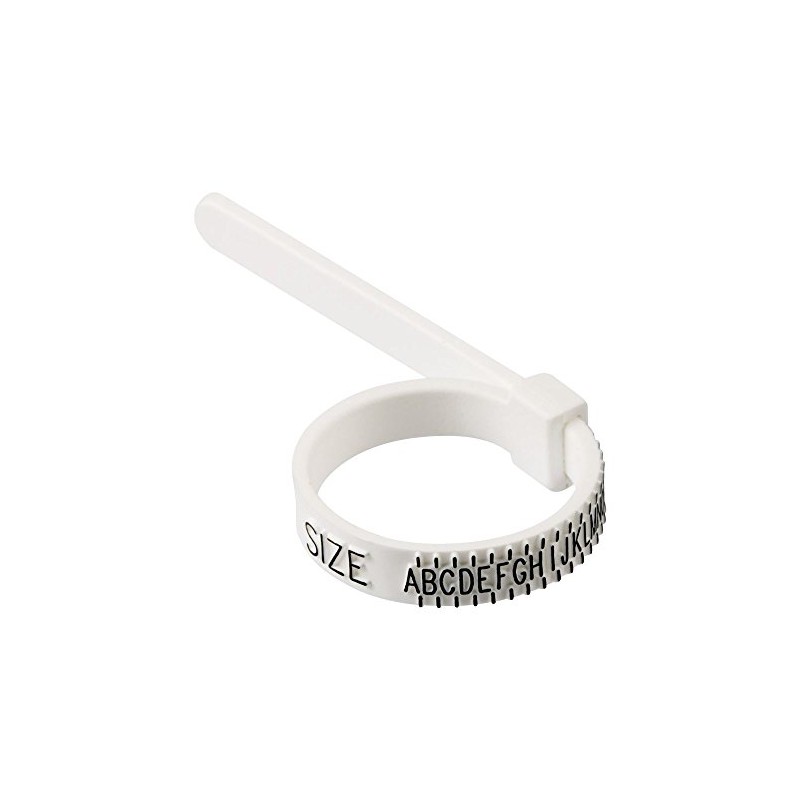 Ring Size Gauge with Guide & Size Chart for Women