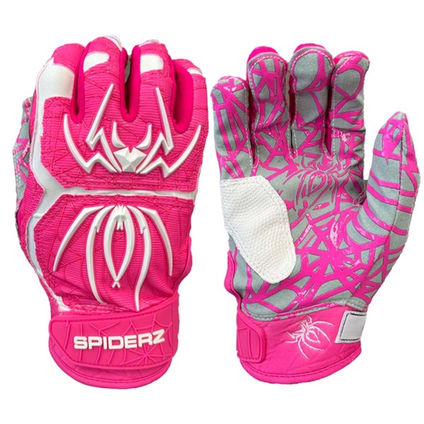 Spiderz 2022 Hybrid Series Men's Baseball Batting Gloves (Pair)