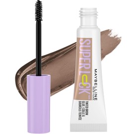 Maybelline Super Lock Brow Glue Gel para Cejas, Impermeable con Tinte, Duración 24 Horas, 253 Taupe, 1 Unidad