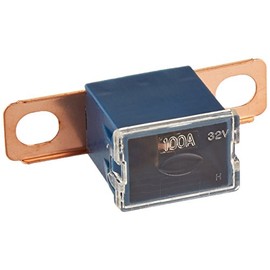 Bussmann FLD-100 Automotive Fusible Link (9/16" Bolt Terminal - 100 A (Blue)), 1 Pack