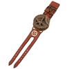Gusti Leder studio "Dennis" Genuine Leather Sundial Bracelet 2A22-24-10