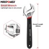 MAXPOWER Adjustable Spanner 200mm, Adjustable Wrench Shifter Spanners with Soft