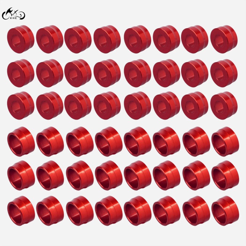 Unbranded Red Engine Bolt Kit For Harley Touring Sportster Trike