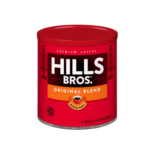 Hills Bros. Original Blend Coffee, 30.5 Oz Can
