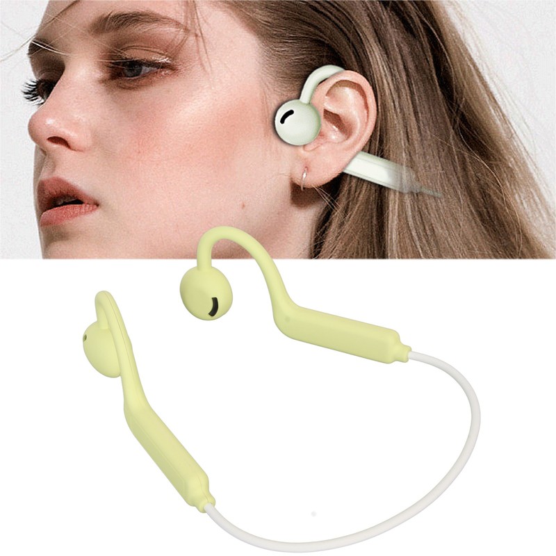 Open Ear Headphones Wireless Bluetooth 5.3 IPX4 Waterproof Stereo Open