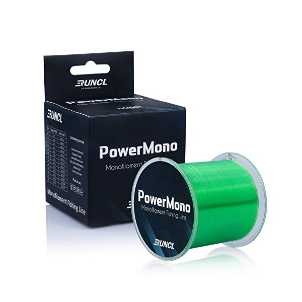 RUNCL PowerMono Fishing Line, Monofilament Fishing Line - Ultimate Strength,