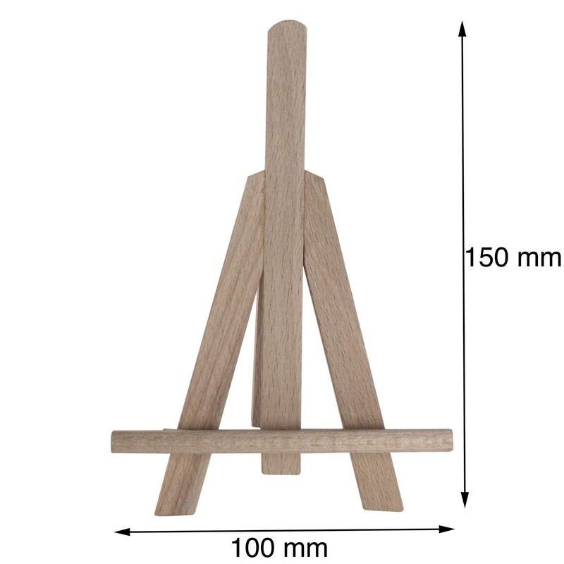 WooDeeDoo Mini Wooden Table Top LUX Easel | 15 cm