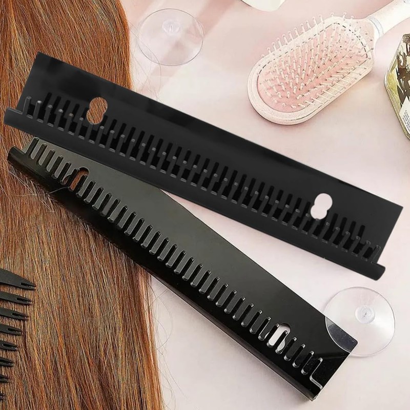 GOWEILE Hair Extension Holder Wall Mounted Hair Salon Plastic Hair