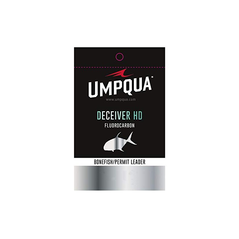 Umpqua Deceiver HD Bone/Permit Fluorocarbon Leader 20LB - 12'