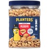 PLANTERS Unsalted Dry Roasted Peanuts, Resealable Jar, Kosher Nuts, Plant-Based