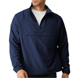 SEGANUP Men's Lightweight Quarter Zip Pullover for Golf, Hiking, and Running - Stylish and Versatile Activewear Blue