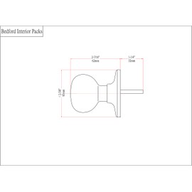 Designers Impressions Valhala Black Handleset with Bedford Interior (We Key Lock Orders Alike for Free)