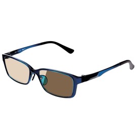 MIDI BLOOM MBL-11-SG-PHOTO-parent Sunglasses, UV Light Dimming Sunglasses, Stylish, Non-Degree, Men's, Gray, Brown, blue (royal)