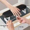 CGBE Nail Arm Rest, Soft PU Leather Arm Rest For