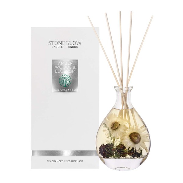 Stoneglow Amber Woods Blossom Reed Diffuser 200ml