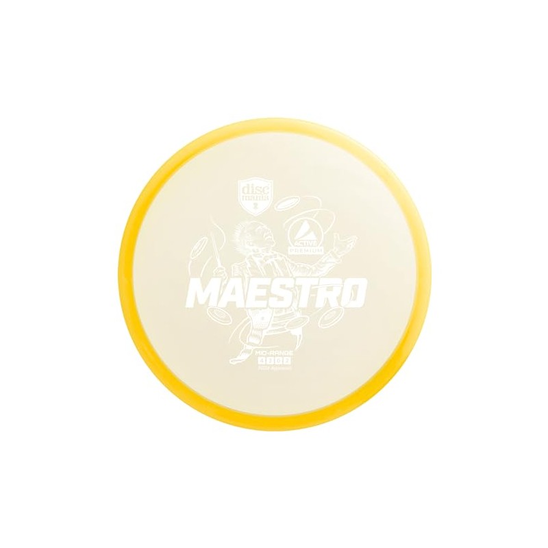 Discmania DMAPMAY - Disc Golf da Adulto, Unisex, Giallo, Singolo