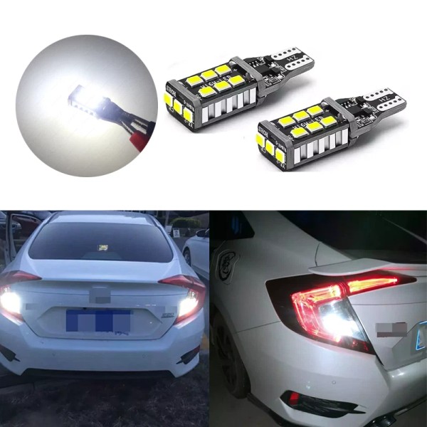Unbranded 2x For 2013-2023 Honda Civic 6000K LED Xenon White