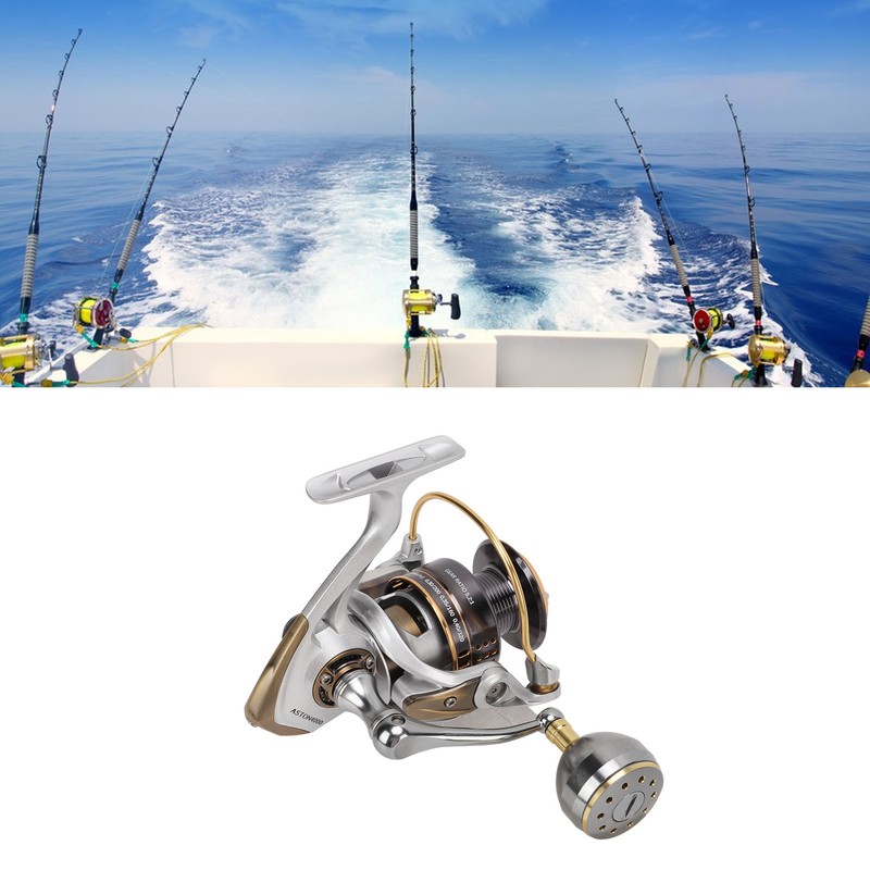 ASTON4000 Spinning Reels 5.2: 1 High Speed Gear Ratio 10+1BB