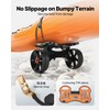 VEVOR Kayak Cart, 300 lbs Load Capacity, Foldable Kayak Trolley