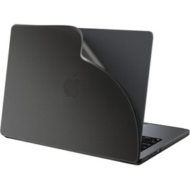 BlueSwan for MacBook Pro 16 inch Case, 2026-2021 M5 M4 M3 M2 M1 Pro/Max, Anti-Scratch Flexible Protective Laptop Cover with Grippy Matte Texture, Slim and Easy Installation, Frosted Black