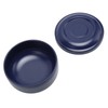 Men Shaving Soap Bowl Dark Blue Wide Mouth Easy To