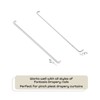 Fantasia Slip-in Drapery Hooks, 14 Pack - 3" Long, 1"