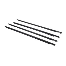 MotorFansClub 4PCS Weatherstrip Window Sealing Fit for RAV4 2006 2007 2008, Sealing Strip Door Outside Trim, Black