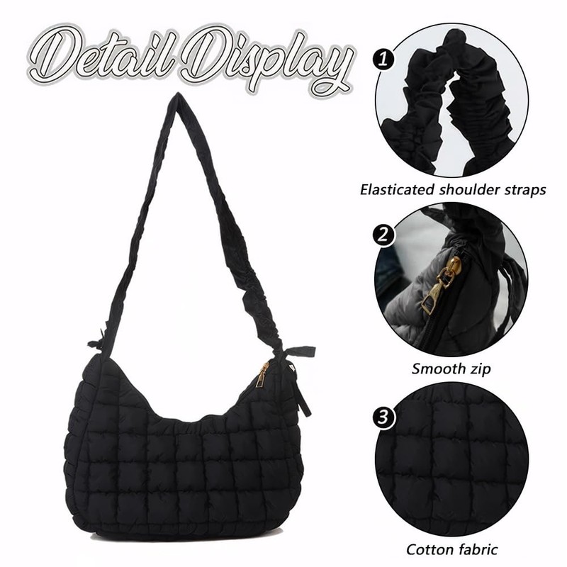 TTPSRY Women's Elegant Shoulder Bag Crossbody Bag Tote Shoulder Bag