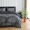 Simple&Opulence Boho Cooling Duvet Cover Set King Size, 3Pcs 100%