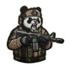 PHOENIX IKKI Funny Panda Tiger Tiger Tactical Military Airsoft Embroidered