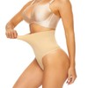 LAZAWG Women's Shapewear Tummy Control Knickers Thong Panty High Waist