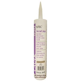 AccuColor Siliconized Sanded Acrylic Caulk 932 Mocha
